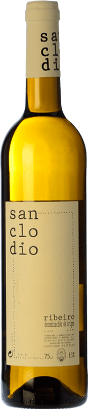 Envio grátis | Vinho Branco Sanclodio D.O. Ribeiro Galiza Espanha Torrontés, Godello, Loureiro, Treixadura, Albariño — Albarinho 75 cl