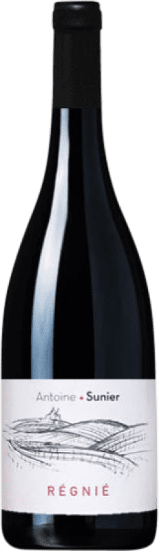 Free Shipping | Red wine Antoine Sunier A.O.C. Régnié Beaujolais France Gamay Organic 75 cl