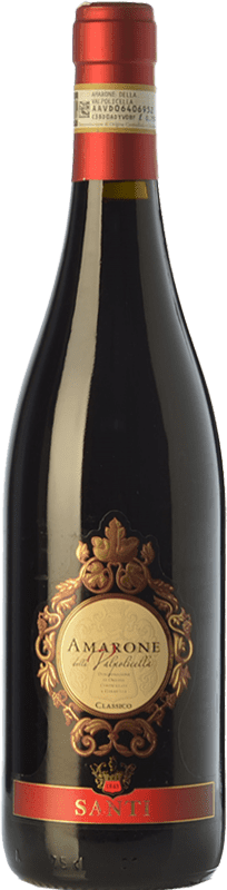31,95 € | Vino rosso Santi Classico D.O.C.G. Amarone della Valpolicella Veneto Italia Corvina, Rondinella 75 cl