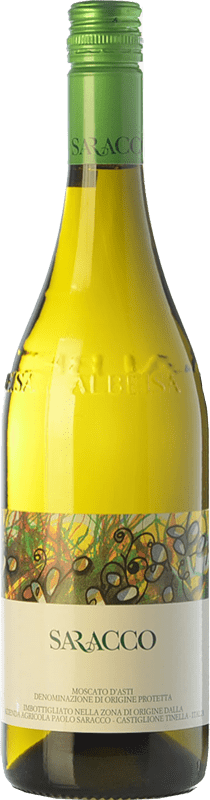 Envoi gratuit | Vin doux Saracco D.O.C.G. Moscato d'Asti Piémont Italie Muscat 75 cl