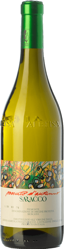 Envoi gratuit | Vin doux Saracco Moscato d'Autunno D.O.C.G. Moscato d'Asti Piémont Italie Muscat 75 cl
