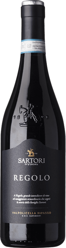 17,95 € | Red wine Vinicola Sartori Regolo D.O.C. Valpolicella Ripasso Veneto Italy Corvina, Rondinella, Corvinone, Croatina Bottle 75 cl