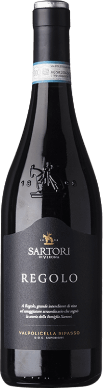 Бесплатная доставка | Красное вино Vinicola Sartori Regolo D.O.C. Valpolicella Ripasso Венето Италия Corvina — Корвина, Rondinella — Рондинелла, Corvinone — Корвиноне, Croatina — Кроатина 75 cl