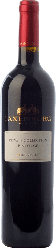 Envio grátis | Vinho Tinto Saxenburg Private Collection Crianza I.G. Stellenbosch Stellenbosch África do Sul Pinotage 75 cl
