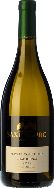 32,95 € | White wine Saxenburg Private Collection Aged I.G. Stellenbosch Stellenbosch South Africa Chardonnay 75 cl