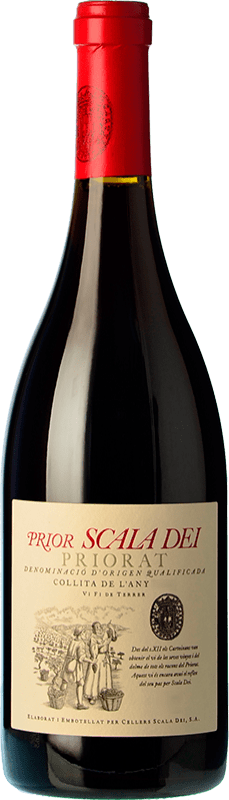 24,95 € Free Shipping | Red wine Scala Dei Prior Crianza D.O.Ca. Priorat Catalonia Spain Syrah, Grenache, Cabernet Sauvignon, Carignan Bottle 75 cl