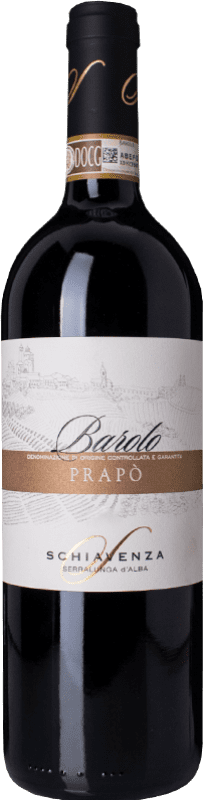 77,95 € | Красное вино Schiavenza Prapò D.O.C.G. Barolo Пьемонте Италия Nebbiolo 75 cl