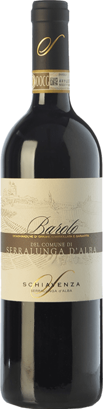 Бесплатная доставка | Красное вино Schiavenza Serralunga D.O.C.G. Barolo Пьемонте Италия Nebbiolo — Неббиоло 75 cl Бесплатная доставка | Красное вино Schiavenza Serralunga D.O.C.G. Barolo Пьемонте Италия Nebbiolo — Неббиоло 75 cl
