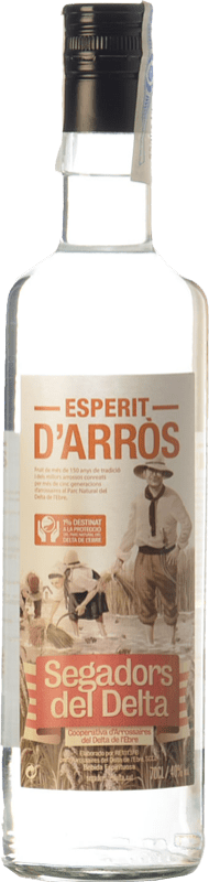17,95 € Spedizione Gratuita | Grappa Orujo Segadors del Delta Esperit d'Arròs