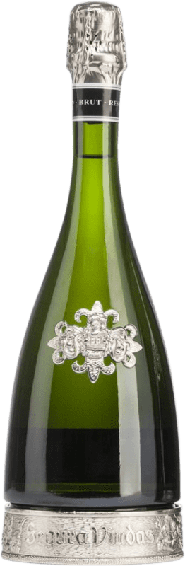 Free Shipping | White Sparkling Wine Segura Viudas Heredad Reserve D.O. Cava Catalonia Spain Macabeo, Parellada 75 cl