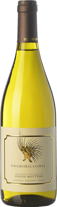 Free Shipping | White wine Mottura Poggio della Costa I.G.T. Civitella d'Agliano Lazio Italy Grechetto 75 cl