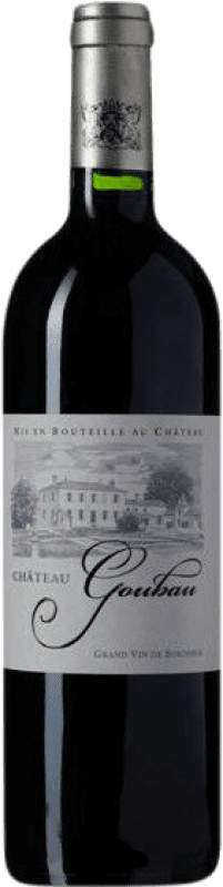 Бесплатная доставка | Красное вино Château Goubau Cuvée la Source Castillon A.O.C. Côtes de Bordeaux Бордо Франция Merlot, Cabernet Franc 75 cl