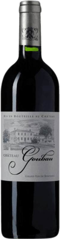 Kostenloser Versand | Rotwein Château Goubau Cuvée la Source Castillon A.O.C. Côtes de Bordeaux Bordeaux Frankreich Merlot, Cabernet Franc 75 cl