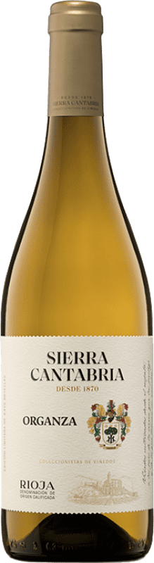 29,95 € | Weißwein Sierra Cantabria Organza Alterung D.O.Ca. Rioja La Rioja Spanien Viura, Malvasía, Grenache Weiß 75 cl