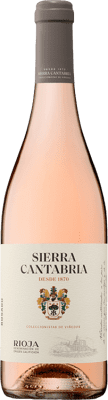 Бесплатная доставка | Розовое вино Sierra Cantabria D.O.Ca. Rioja Ла-Риоха Испания Tempranillo — Темпранильо, Garnacha — Гренаш, Viura — Виура 75 cl