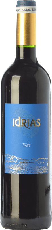 4,95 € | Red wine Sierra de Guara Idrias Tempranillo Joven Spain Tempranillo, Merlot, Cabernet Sauvignon Bottle 75 cl