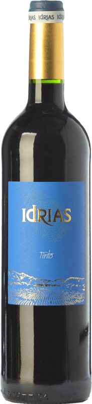 4,95 € Бесплатная доставка | Красное вино Sierra de Guara Idrias Tempranillo Молодой