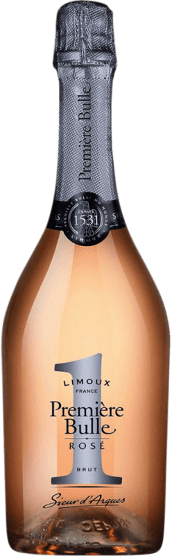 15,95 € | Rosé Sekt Sieur d'Arques Première Bulle Nº 1 Rosé Reserve — Gereift A.O.C. Crémant de Limoux Languedoc-Roussillon Frankreich Pinot Noir — Spätburgunder, Chardonnay, Chenin 75 cl