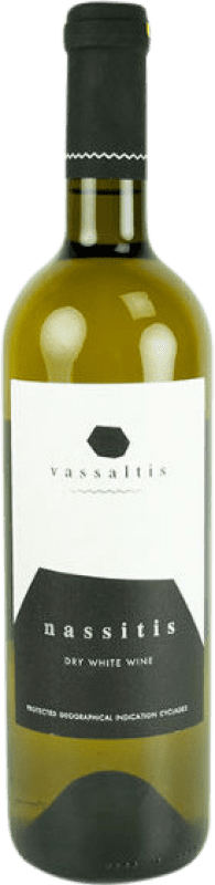 Envoi gratuit | Vin blanc Vassaltis Nassitis P.G.I. Cyclades Santorini Grèce Aïdani, Assyrtiko, Athiri 75 cl