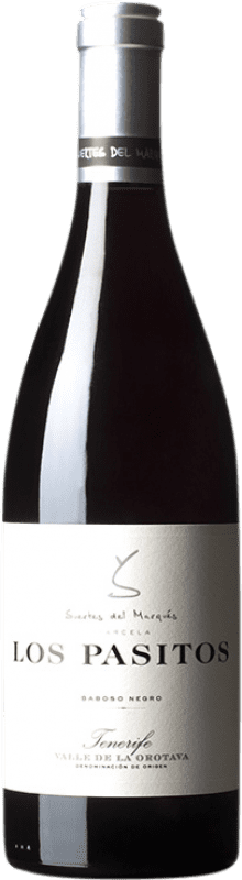 39,95 € | 红酒 Suertes del Marqués Los Pasitos 岁 D.O. Valle de la Orotava 加那利群岛 西班牙 Baboso Black 75 cl