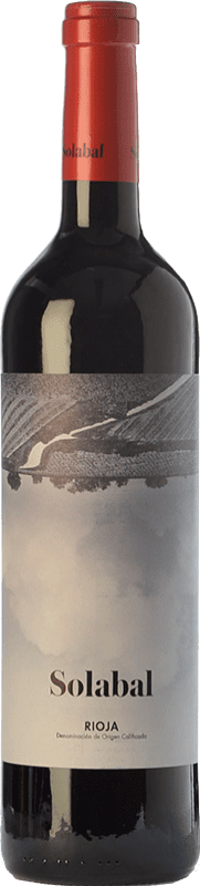 12,95 € | Vino tinto Solabal Crianza D.O.Ca. Rioja La Rioja España Tempranillo Botella Magnum 1,5 L