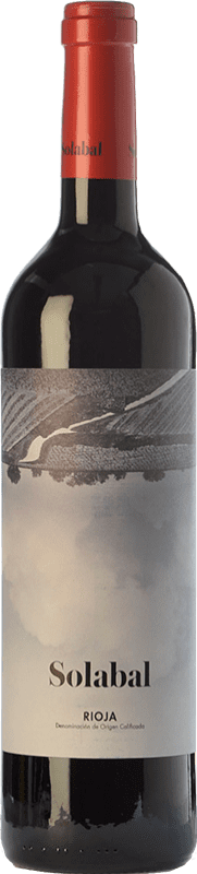 9,95 € | Red wine Solabal Crianza D.O.Ca. Rioja The Rioja Spain Tempranillo Bottle 75 cl