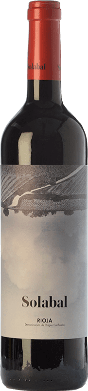 8,95 € Free Shipping | Red Wine Solabal Crianza — Aged D.O.Ca. Rioja