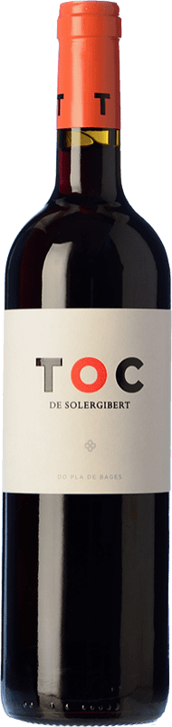 Бесплатная доставка | Красное вино Solergibert Serra Toc старения D.O. Pla de Bages Каталония Испания Merlot, Cabernet Sauvignon 75 cl