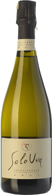 Free Shipping | White sparkling SoloUva Brut D.O.C.G. Franciacorta Lombardia Italy Chardonnay 75 cl