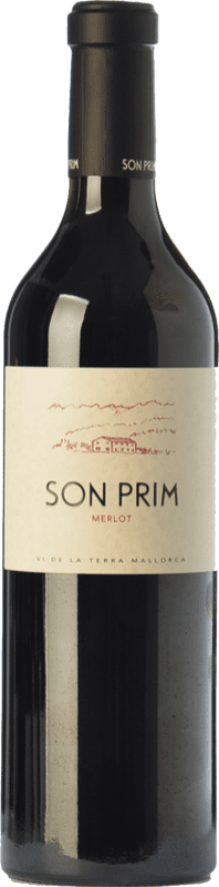 19,95 € | Red wine Son Prim Aged I.G.P. Vi de la Terra de Mallorca Balearic Islands Spain Merlot 75 cl