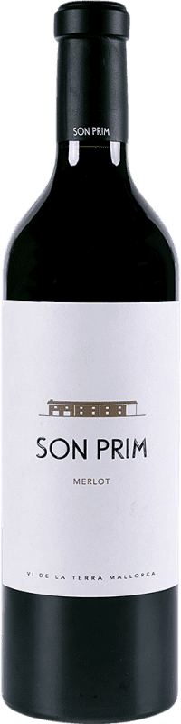 19,95 € | Red wine Son Prim Crianza I.G.P. Vi de la Terra de Mallorca Balearic Islands Spain Merlot Bottle 75 cl