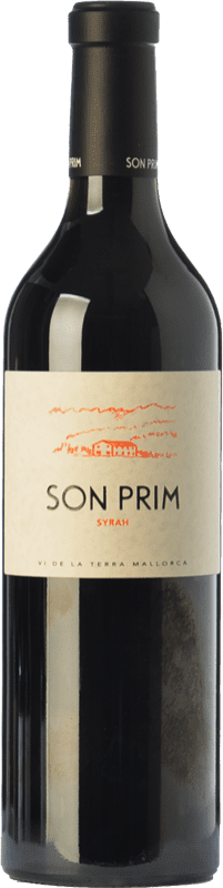 16,95 € | Red wine Son Prim Crianza I.G.P. Vi de la Terra de Mallorca Balearic Islands Spain Syrah Bottle 75 cl