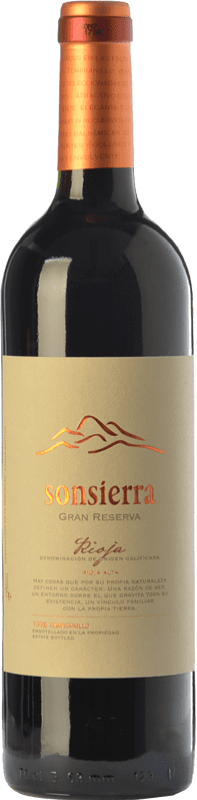 29,95 € Free Shipping | Red wine Sonsierra Grand Reserve D.O.Ca. Rioja