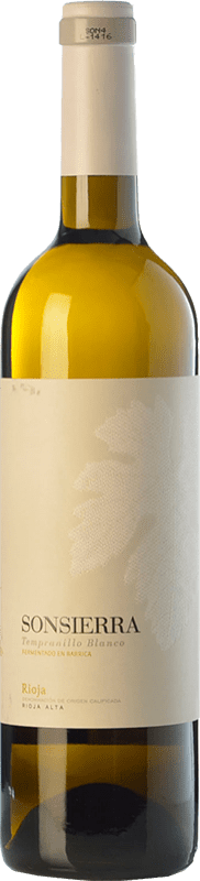 10,95 € | Vinho branco Sonsierra Crianza D.O.Ca. Rioja La Rioja Espanha Tempranillo Branco 75 cl