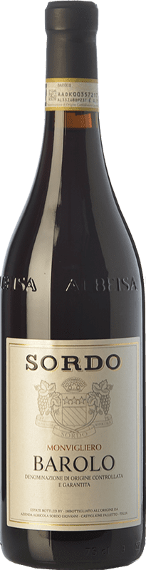 41,95 € | Красное вино Sordo Monvigliero D.O.C.G. Barolo Пьемонте Италия Nebbiolo — Неббиоло 75 cl