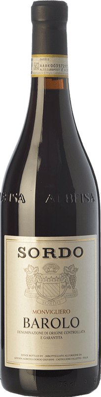 41,95 € 送料無料 | 赤ワイン Sordo Monvigliero D.O.C.G. Barolo