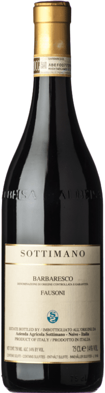 75,95 € | Vin rouge Sottimano Fausoni D.O.C.G. Barbaresco Piémont Italie Nebbiolo 75 cl