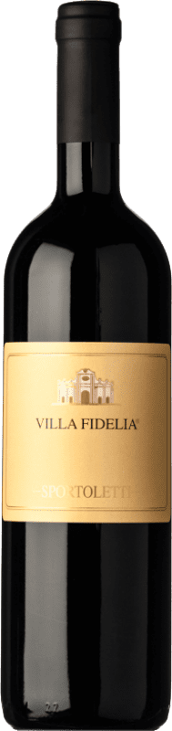 27,95 € | Красное вино Sportoletti Villa Fidelia Rosso I.G.T. Umbria Umbria Италия Merlot, Cabernet Sauvignon, Cabernet Franc 75 cl