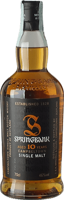 Whiskey Single Malt Springbank 10 Jahre 70 cl