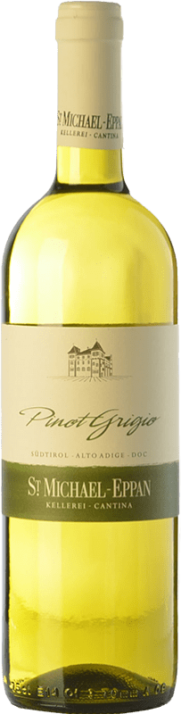 19,95 € Бесплатная доставка | Белое вино St. Michael-Eppan Pinot Grigio D.O.C. Alto Adige