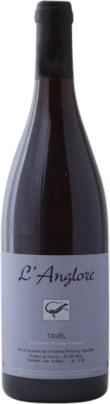 Kostenloser Versand | Rosé-Wein L'Anglore A.O.C. Tavel Rhône Frankreich Grenache Tintorera, Carignan, Cinsault, Clairette Blanche Ökologisch 75 cl