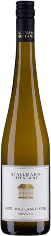 11,95 € | White Wine Stallmann-Hiestand Spätlese — Late Harvest Q.b.A. Rheinhessen Rheinland-Pfälz Germany Riesling 75 cl