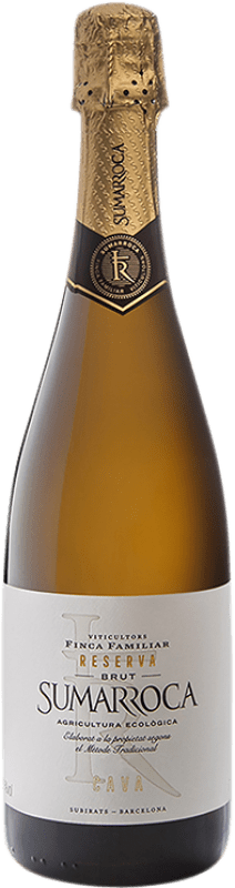 15,95 € | Espumoso blanco Sumarroca Ecològic Brut Reserva D.O. Cava Cataluña España Macabeo, Xarel·lo, Parellada Ecológico 75 cl