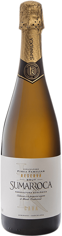 12,95 € | 白起泡酒 Sumarroca Ecològic 香槟 预订 D.O. Cava 加泰罗尼亚 西班牙 Macabeo, Xarel·lo, Parellada 75 cl
