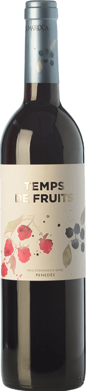 11,95 € Free Shipping | Red wine Sumarroca Temps de Fruits Joven D.O. Penedès Catalonia Spain Merlot, Syrah, Cabernet Franc, Carmenère Bottle 75 cl