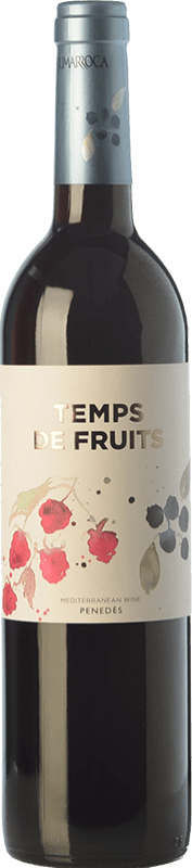 Free Shipping | Red Wine Sumarroca Temps de Fruits Young D.O. Penedès Catalonia Spain Merlot, Syrah — Shiraz, Cabernet Franc, Carmenère 75 cl