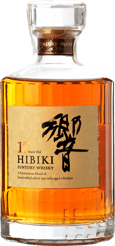 1 408,95 € Бесплатная доставка | Купажированный виски Suntory Hibiki 17 Лет