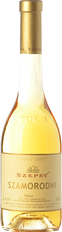 75,95 € | Sweet wine Szepsy Szamorodni Aged I.G. Tokaj-Hegyalja Tokaj-Hegyalja Hungary Muscat, Furmint, Hárslevelü 75 cl