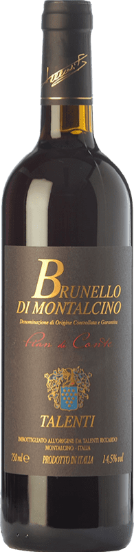 81,95 € | 红酒 Talenti Pian di Conte 预订 D.O.C.G. Brunello di Montalcino 托斯卡纳 意大利 Sangiovese 75 cl