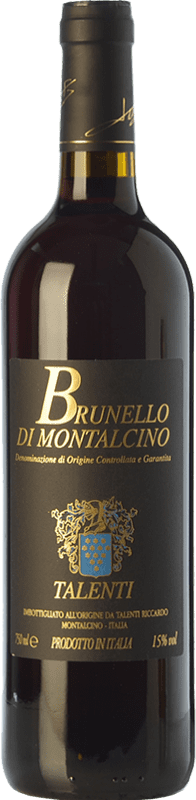 49,95 € | Red wine Talenti D.O.C.G. Brunello di Montalcino Tuscany Italy Sangiovese Bottle 75 cl